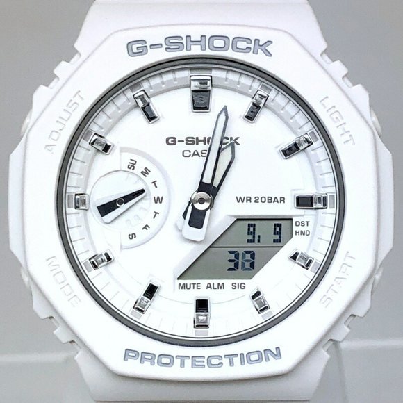G-SHOCK CASIO GMA-S2100-7A Mid-Size Watch Casio Oak Octagonal Case Carbon C...